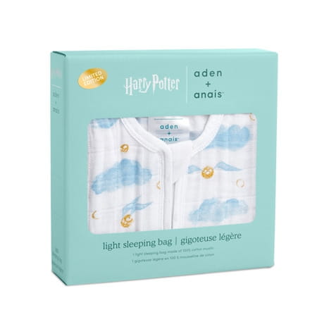Aden+anais  -  Śpiworek Muślinowy Harry Potter™  -  Snitch dot 0 - 6m