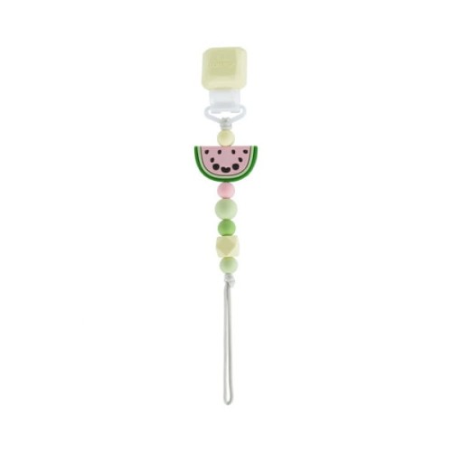Loulou Lollipop  -  Silikonowa Zawieszka do Gryzaka i Smoczka Arbuz