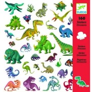 Djeco  -  Zestaw Naklejek 160 szt Dinozaury Dj08843