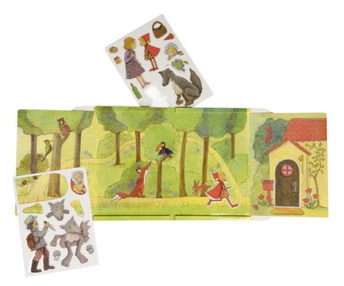 Egmont Toys       -       Układanka, Gra Magnetyczna       -       Czerwony Kapturek