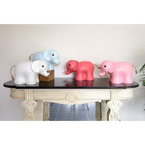 Egmont Toys® - Lampka Nocna Led, Słonik, Róż Pudrowy | Egmont Toys®