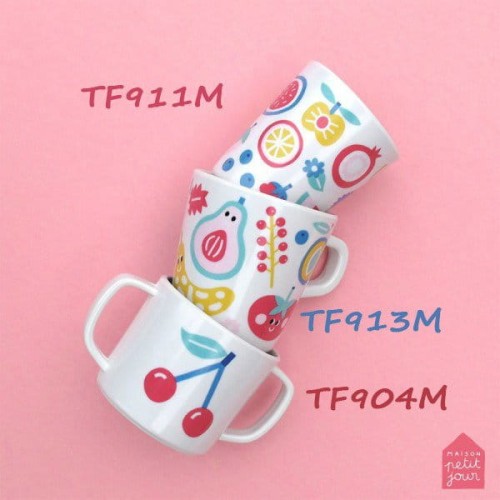 Maison Petit Jour® - Kubek z Jednym Uchem, do Picia Dla Dziecka, Seria Tutti Frutti | Maison Petit Jour®