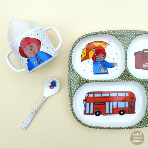 Petit Jour Paris® - Talerz z Przegródkami Dla Dzieci, Seria Miś Paddington | Petit Jour Paris®