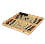 Egmont Toys® - Drewniane Gry Logiczne, 2w1, Warcaby, Backgammon | Egmont Toys®
