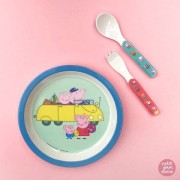 Petit Jour Paris® - Talerzyk Deserowy fi 18 Cm, Świnka Peppa