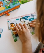 Auzou - Zestaw 2x Puzzle Antarktyda i Dżungla 3+ 61950