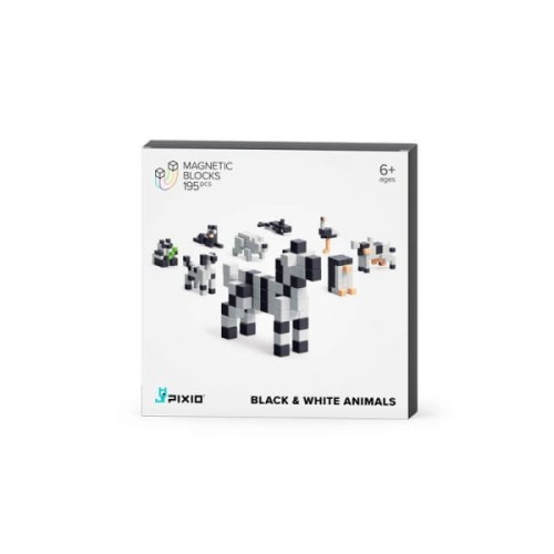 PIXIO® - Klocki Pixio Black &amp; White Animals | Story Series | Pixio®