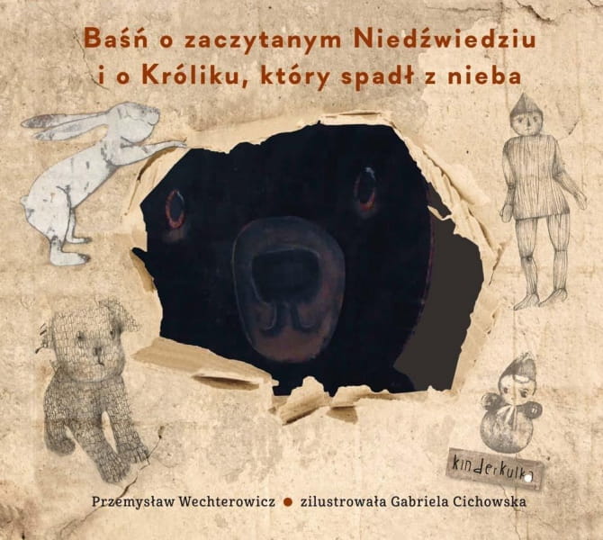 Wydawnictwo Kinderkulka  -  Baśń o Zaczytanym Niedźwiedziu i o Króliku, Który Spadł z Nieba