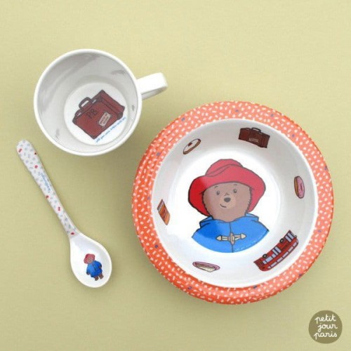 Petit Jour Paris® - Łyżeczka Melaminowa Dla Dzieci, Seria Miś Paddington | Petit Jour Paris®