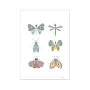 Little Dutch - Little Dutch Plakat Dwustronny a3  -  Motyle Pw11011000