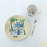 Petit Jour Paris® - Talerz Deserowy fi 20 cm Paryż Emilii | Petit Jour Paris®