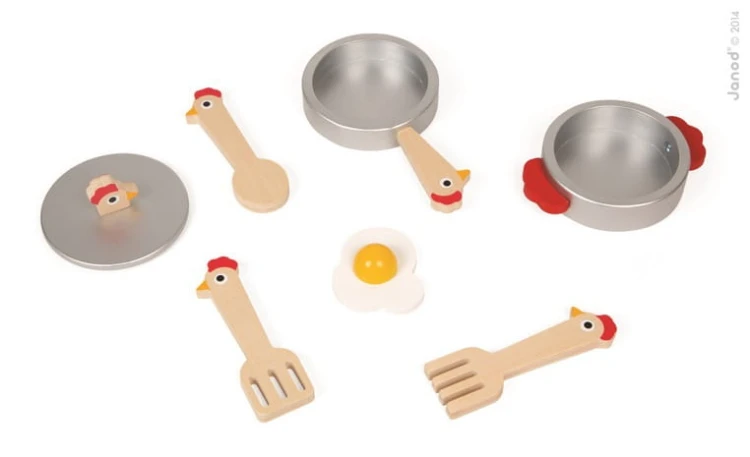 Janod  -  Kuchnia z Akcesoriami Składana French Cocotte