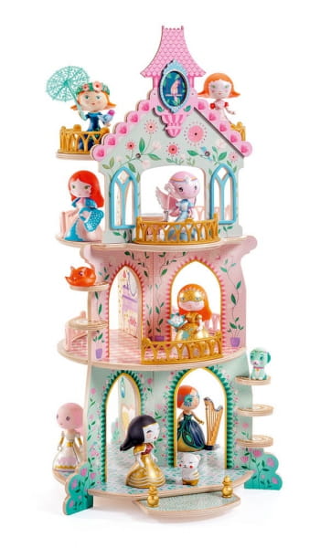 Djeco                         -                    Drewniany Zamek Księżniczek  Arty Toy  Dj06787