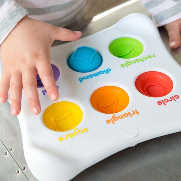 Fat Brain Toys    -    Sensoryczne Bąbelki Kształty i Kolory Dimpl Duet