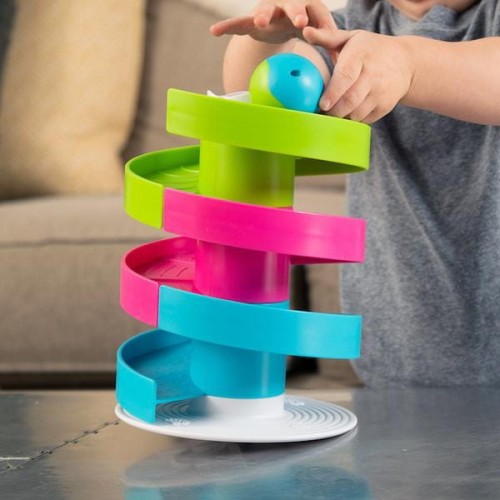 Fat Brain Toys      -      Kołyszący Się Tor Dla Kulek Wobble Run