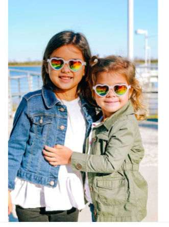 Babiators         -         Okulary Przeciwsłoneczne         -          Hearts  -  Rainbow Bright 0 - 2lat