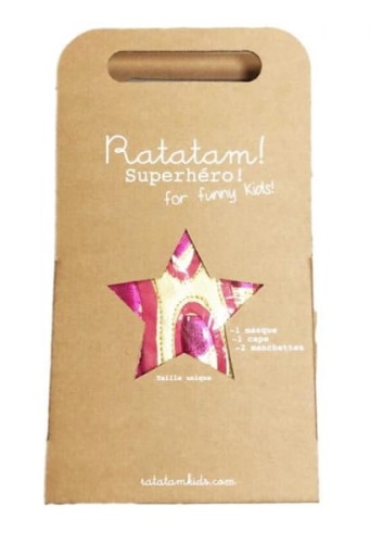 Ratatam - Zestaw przebranie Superhero Pink