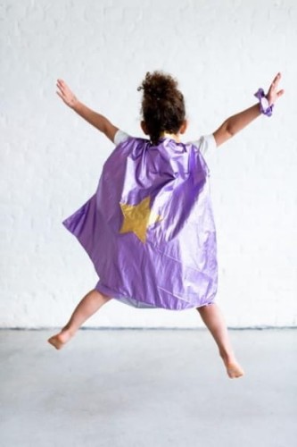 Ratatam - Peleryna Wróżki Dwustronna Purple/gold