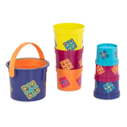 B.toys  -  Bazillion Buckets – Piramida Kubełki do Piętrowania