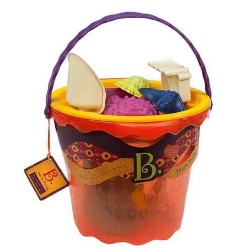 B.toys  -  Shore Thing  -  Wiaderko Duże z Akcesoriami do Piasku