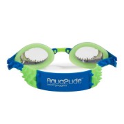 BLING2O - Okulary do Pływania Aqua2ude, Royal Blue Shark With Teeth, Żarłacz Błękitny, Bling2o
