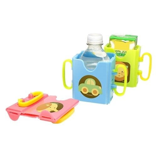 INNOBABY - Uchwyt na Soczek w Kartoniku, Niebieskie Autko, Innobaby