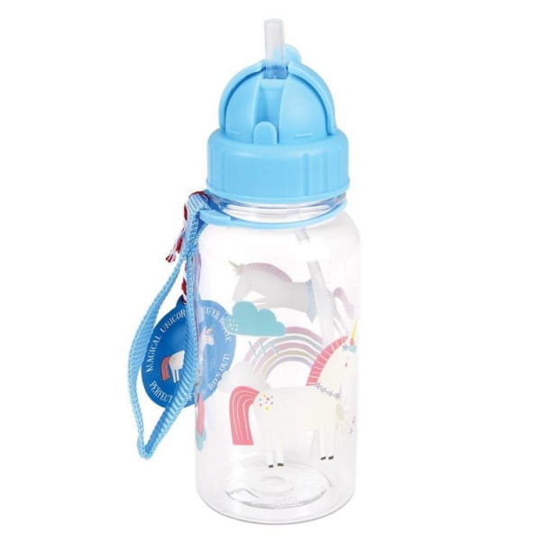 Rex London - Bidon ze Słomką 500 Ml, Magiczny Jednorożec
