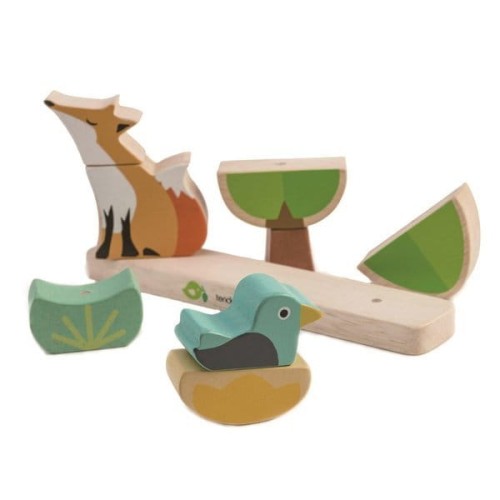 tender leaf toys - Magnetyczna Układanka  -  Lis, Tender Leaf Toys