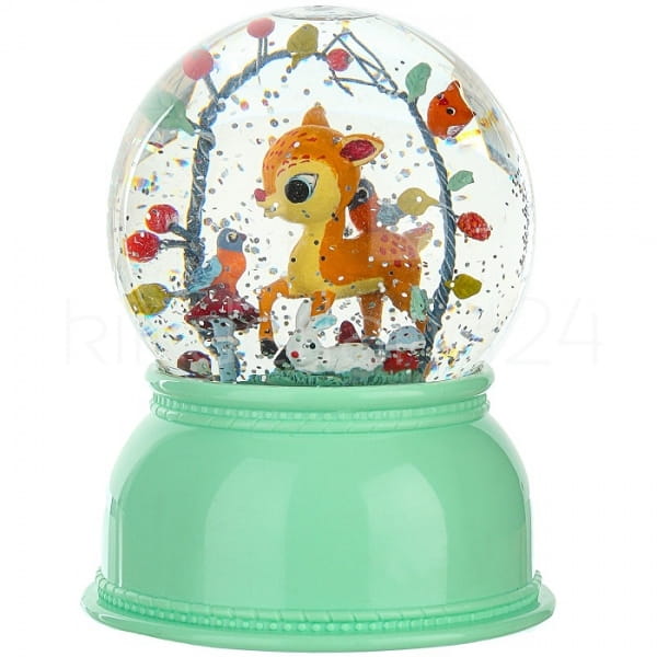 Djeco  -  Lampka Nocna Śnieżna Kula Jelonek Dd03401