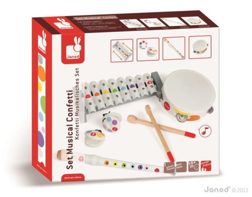 Janod  -  Zestaw Instrumentów Confetti