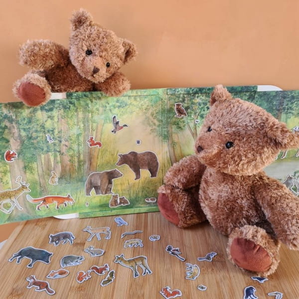 Egmont Toys® - Układanka, Gra Magnetyczna, Las | Egmont Toys®