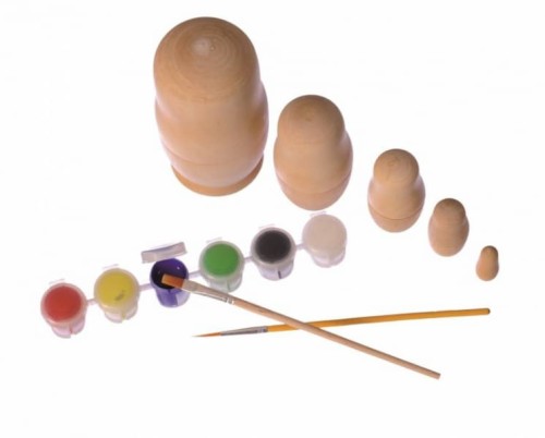 Egmont Toys® - Drewniane Matrioszki do Pomalowania | Egmont Toys®
