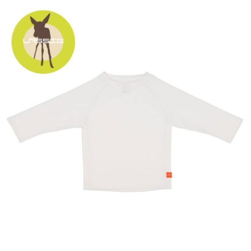 Lassig  -  Koszulka do Pływania z Długim Rękawem White uv 50+