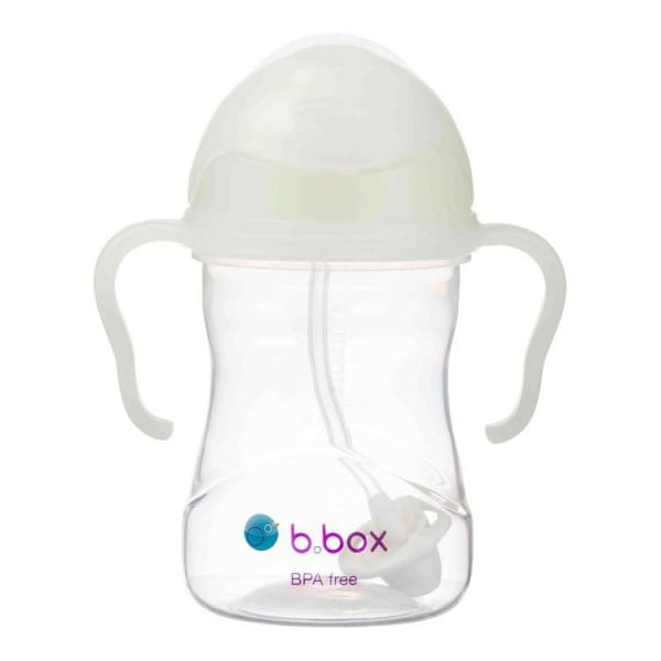 B.BOX - Bidon ze Słomką 240ml, Glow in The Dark, B.box