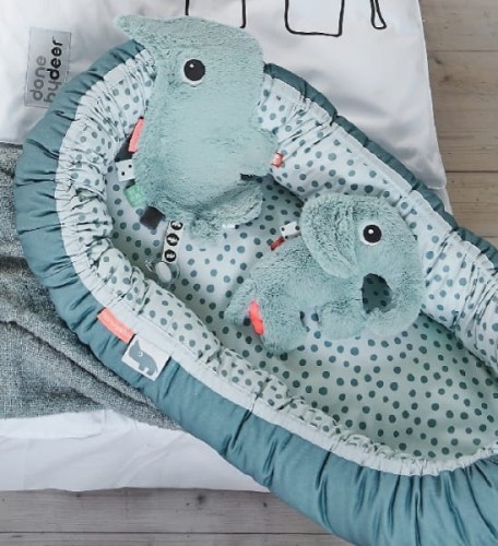 Done by Deer  -  Przytulanka Sensory fun pad Paski Niebieskie