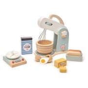 Tender Leaf Toys - Drewniany Mikser z Zestawem do Pieczenia, Mini Chef