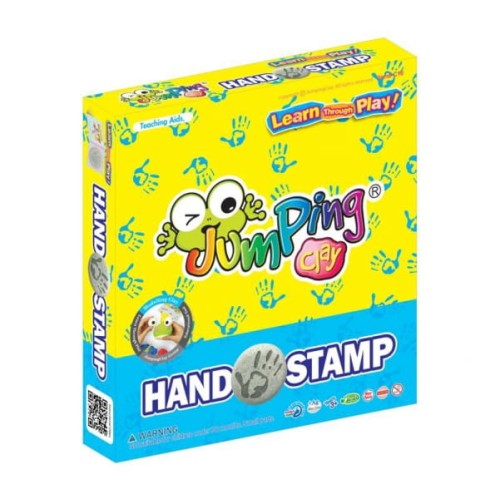 JumpingClay - Jumping Clay | Zestaw Kreatywny Hand Stamp  -  Stempelek