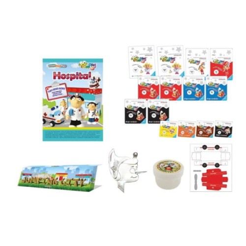 JumpingClay - Jumping Clay | Zestaw Kreatywny Miasto  -  Szpital