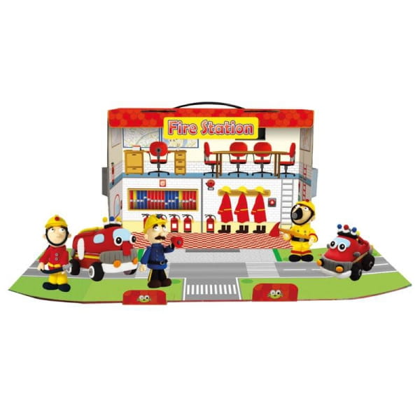 JumpingClay - Jumping Clay | Zestaw Kreatywny Miasto  -  Straż Pożarna