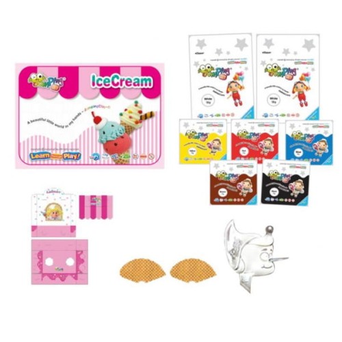 JumpingClay - Jumping Clay | Zestaw Kreatywny Piekarnia  -  Lody