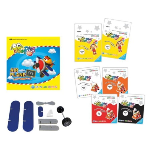 JumpingClay - Jumping Clay | Zestaw Kreatywny Samolot