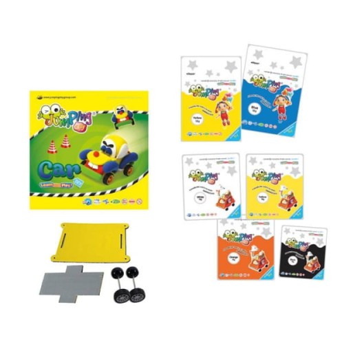 JumpingClay - Jumping Clay | Zestaw Kreatywny Samochód