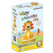 JumpingClay - Jumping Clay | Zestaw Kreatywny Sawanna  -  Lew