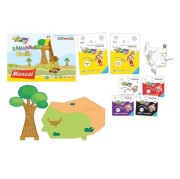 JumpingClay - Jumping Clay | Zestaw Kreatywny Sawanna  -  Żyrafa