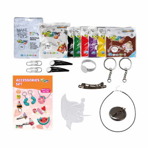 JumpingClay - Jumping Clay | Zestaw Kreatywny Biżuteria i Ozdoby