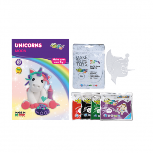 JumpingClay - Jumping Clay | Zestaw Kreatywny Jednorożec  -  Moon