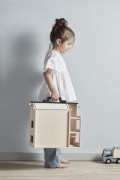 Kids Concept  -  Aiden Drewniany Domek z Akcesoriami Dla Lalek