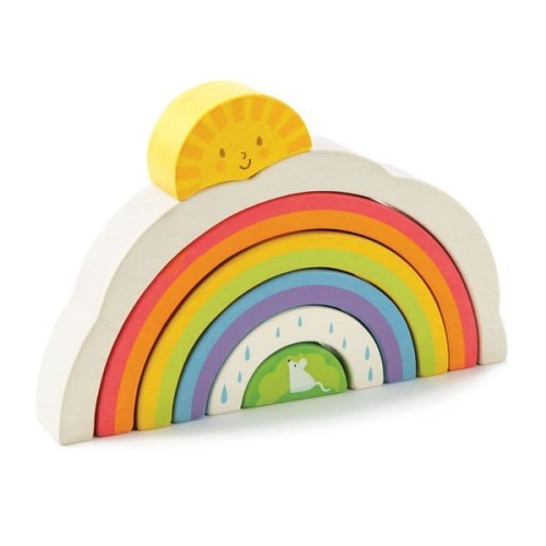 Tender Leaf Toys - Drewniana Zabawka  -  Tęcza