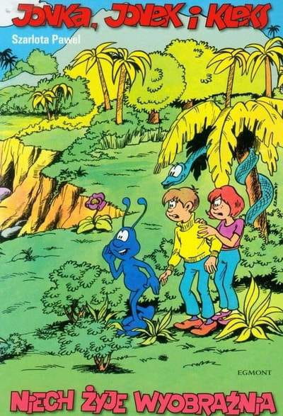 Wydawnictwo Egmont  -  Komiks Jonka, Jonek i Kleks. Tom 1. Niech Żyje Wyobraźnia