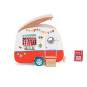 Moulin Roty    -    Auto Drewniana Przyczepa Kempingowa la Grande 632432